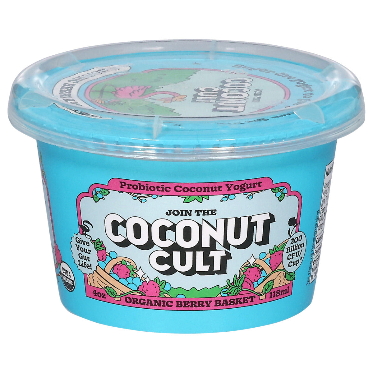 Berry Basket 4oz Cup-The Coconut Cult