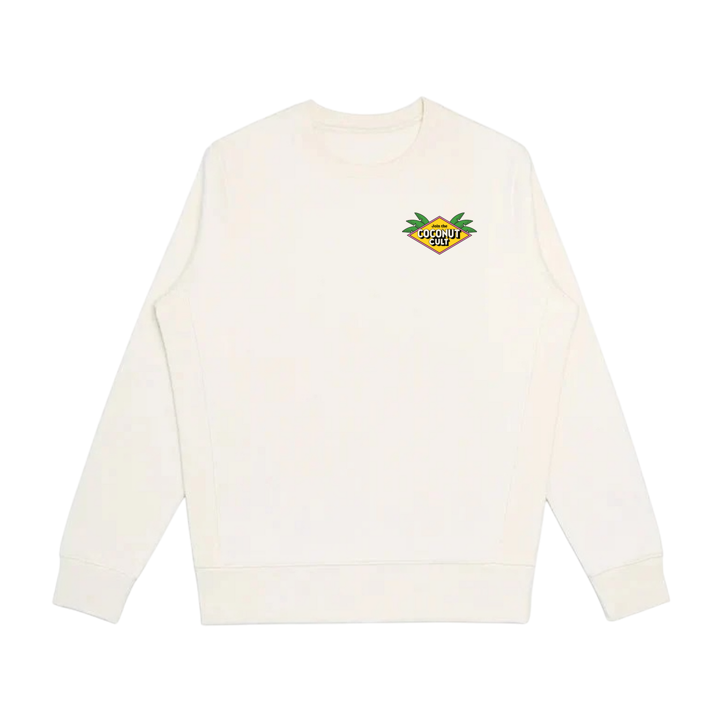 Spooning Club Crewneck (Natural)-The Coconut Cult