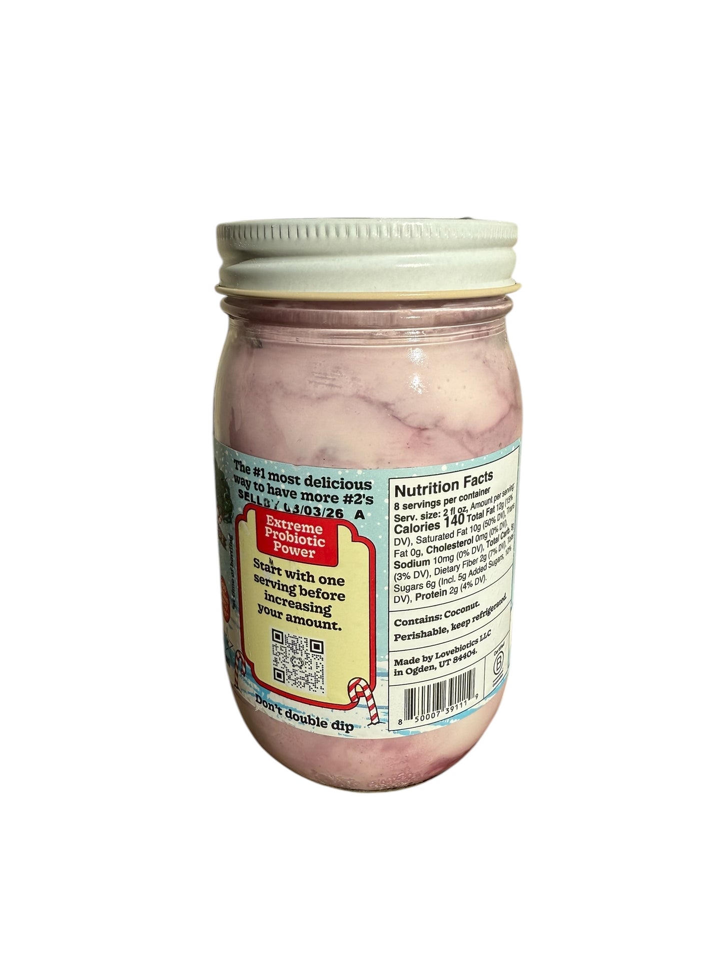 Raspberry Candy Cane