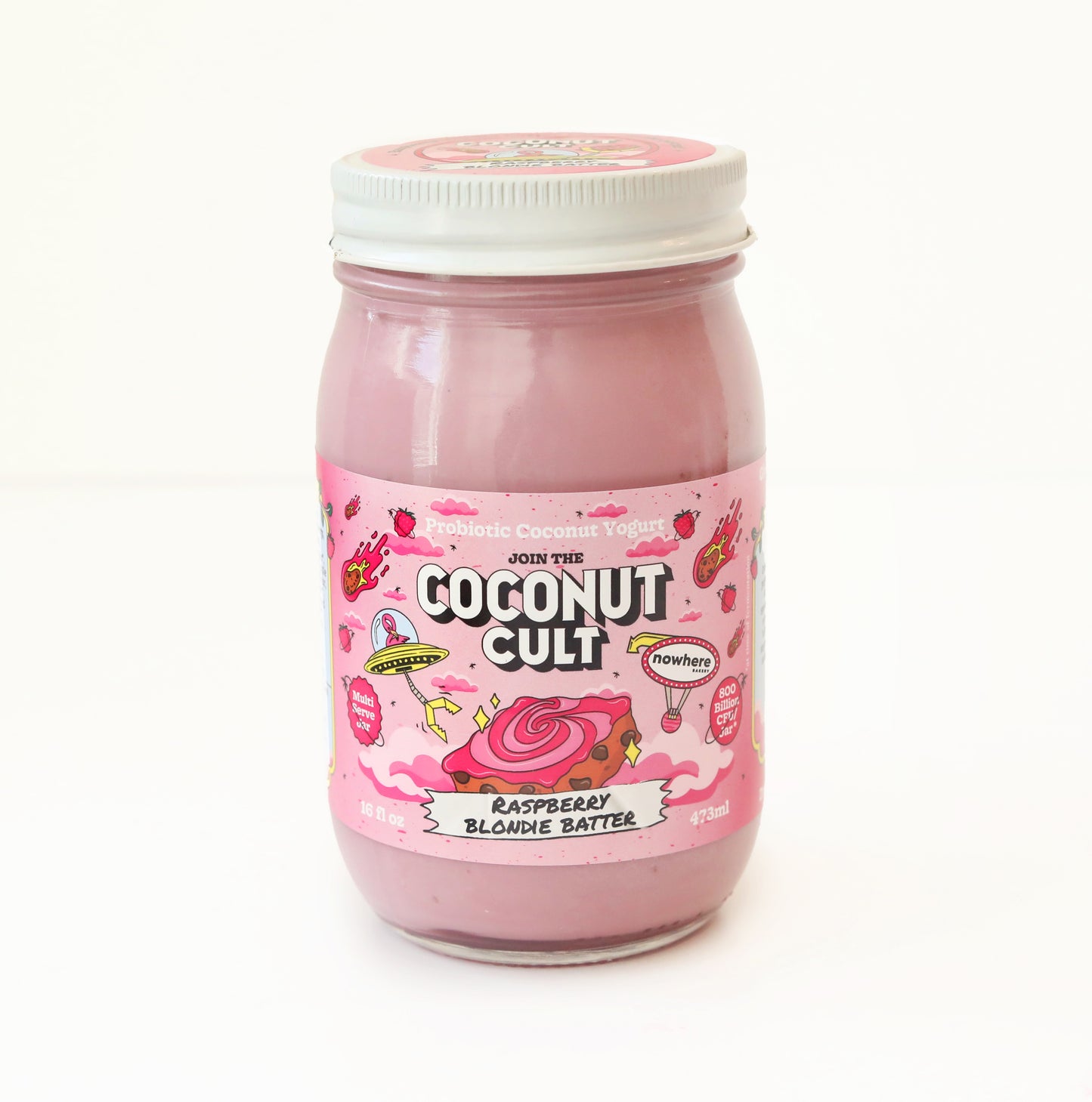 Raspberry Blondie Batter-The Coconut Cult