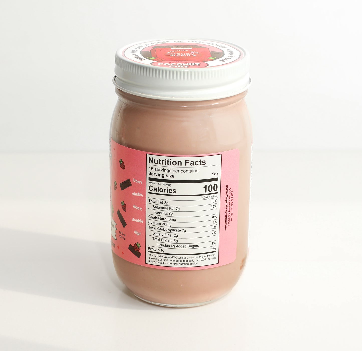 Honey Mama's Raspberry Chocolate Truffle-The Coconut Cult