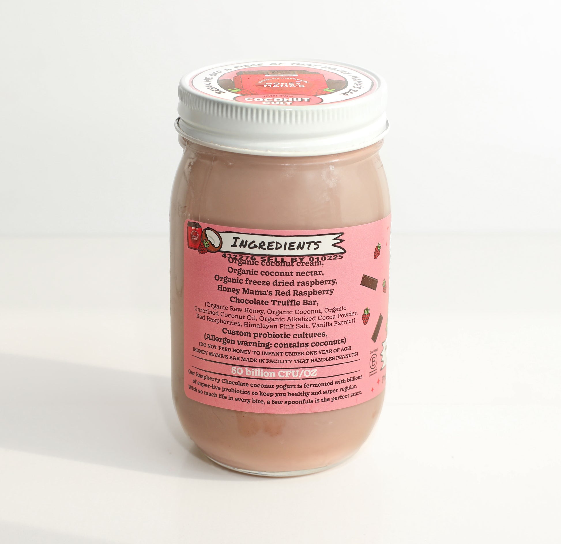 Honey Mama's Raspberry Chocolate Truffle-The Coconut Cult