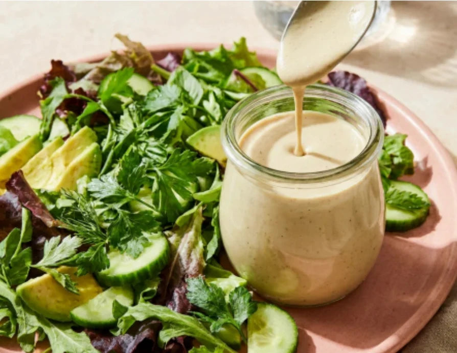 Probiotic Tahini Salad Dressing