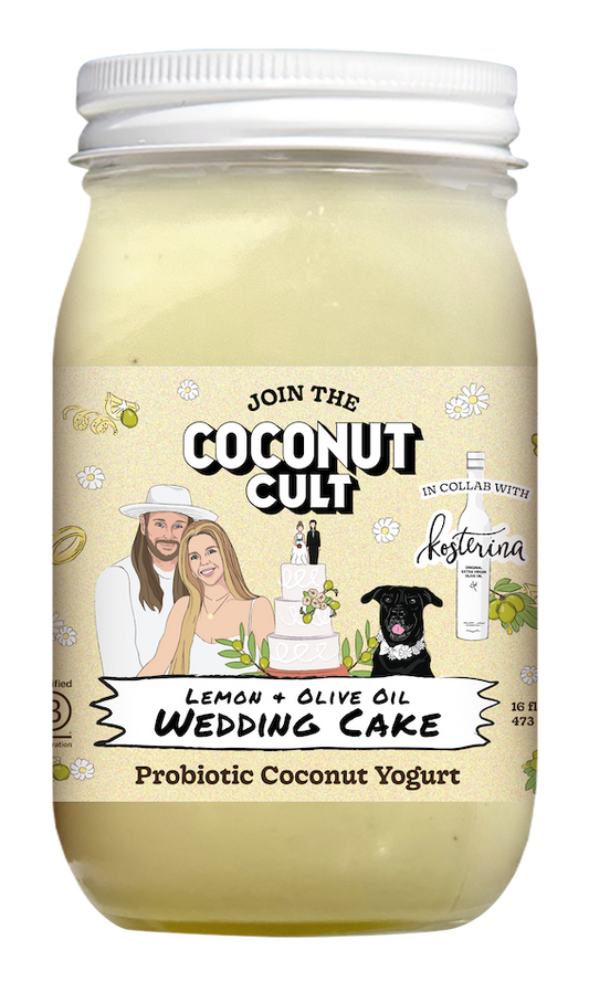 Lemon & Olive Oil Wedding Cake (Contains Almonds)