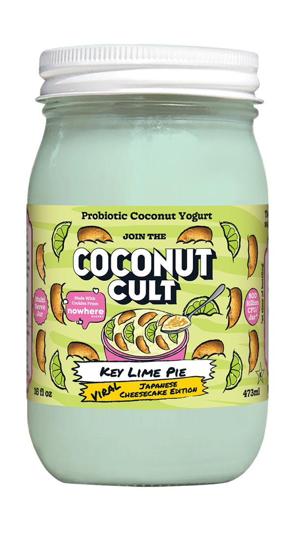 Key Lime Pie Viral Japanese Cheesecake Edition-The Coconut Cult
