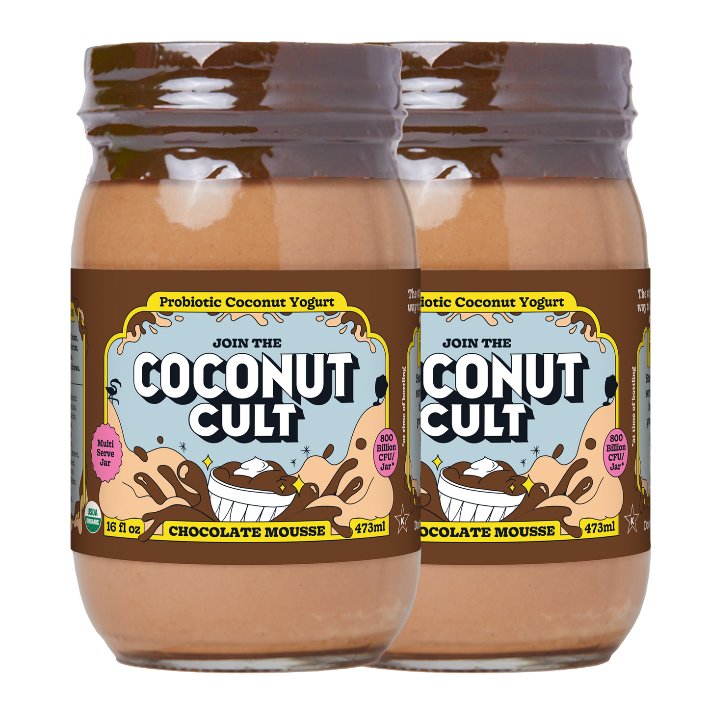 CM + CM: Double the decadence with Chocolate Mousse.