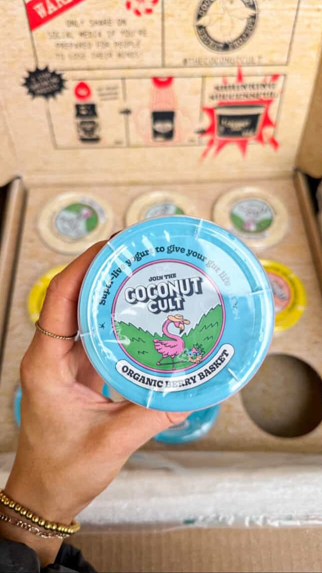 Organic Berry Basket in top secret box