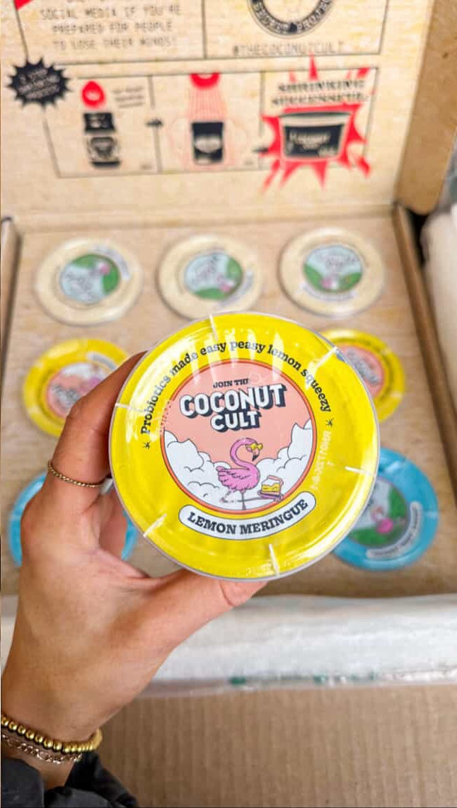 Lemon Meringue in top secret box