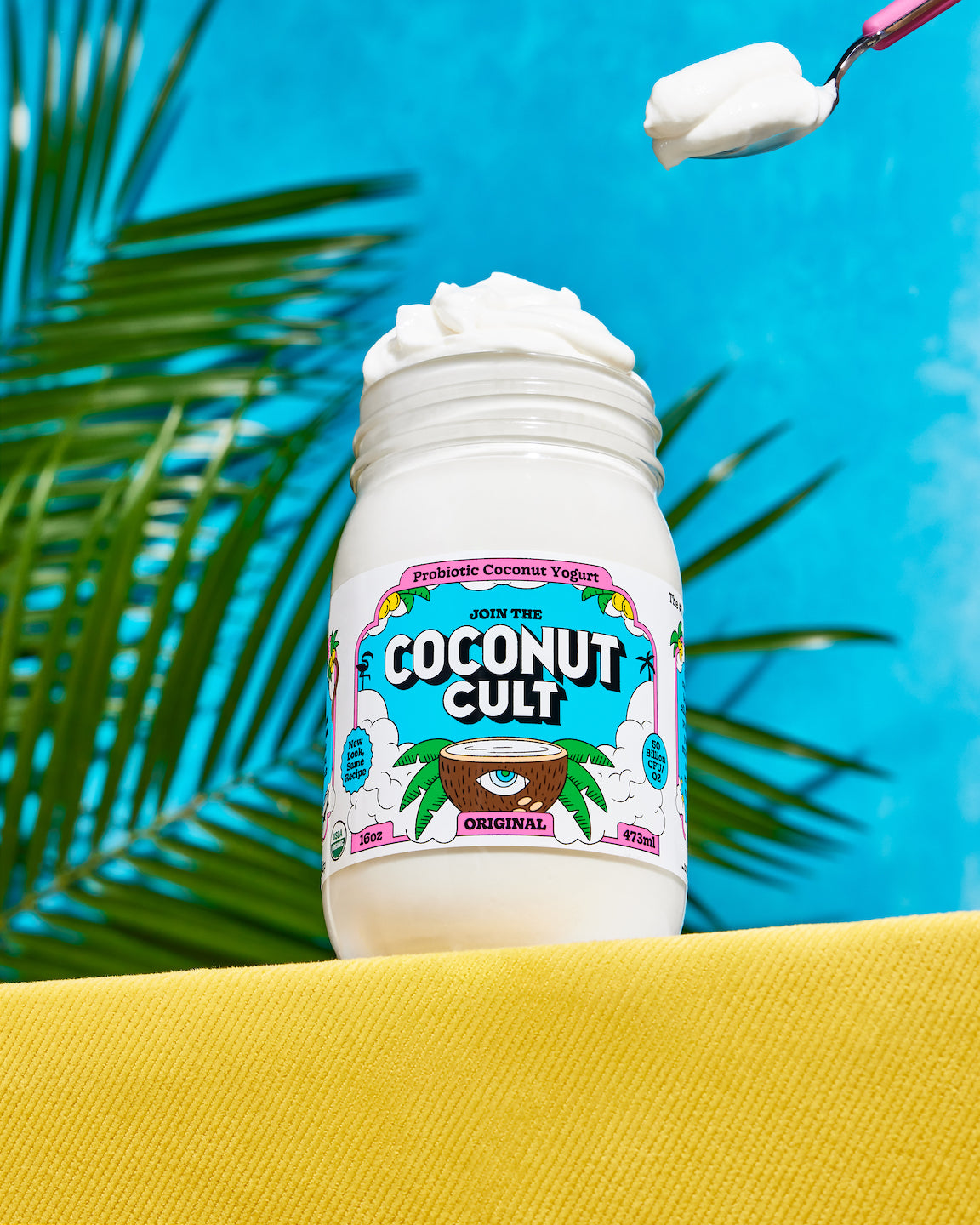 Coconut Cult Original Probiotic Coconut Yogurt jar